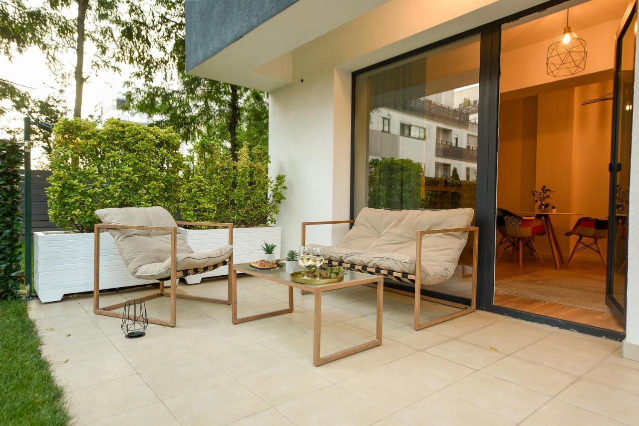 Vacation Feel - 2Br Apartment With Terrace & Private Parking In Baneasa Bukarest Eksteriør billede